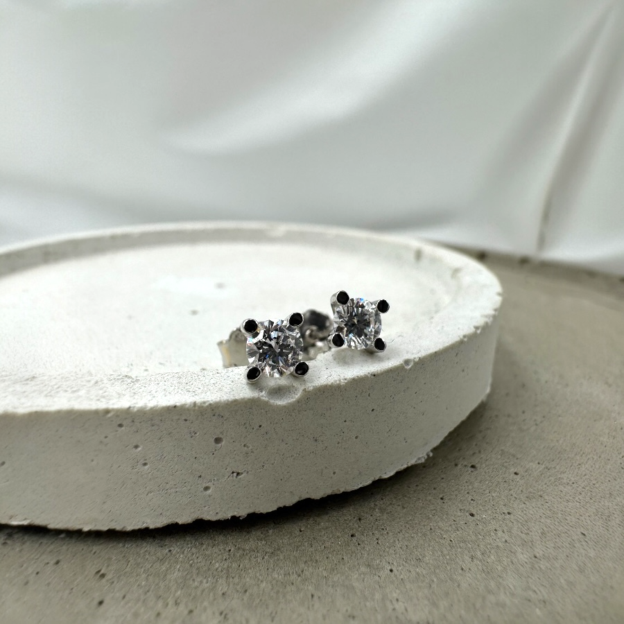 Kolczyki z Diamentami 2x0.25ct