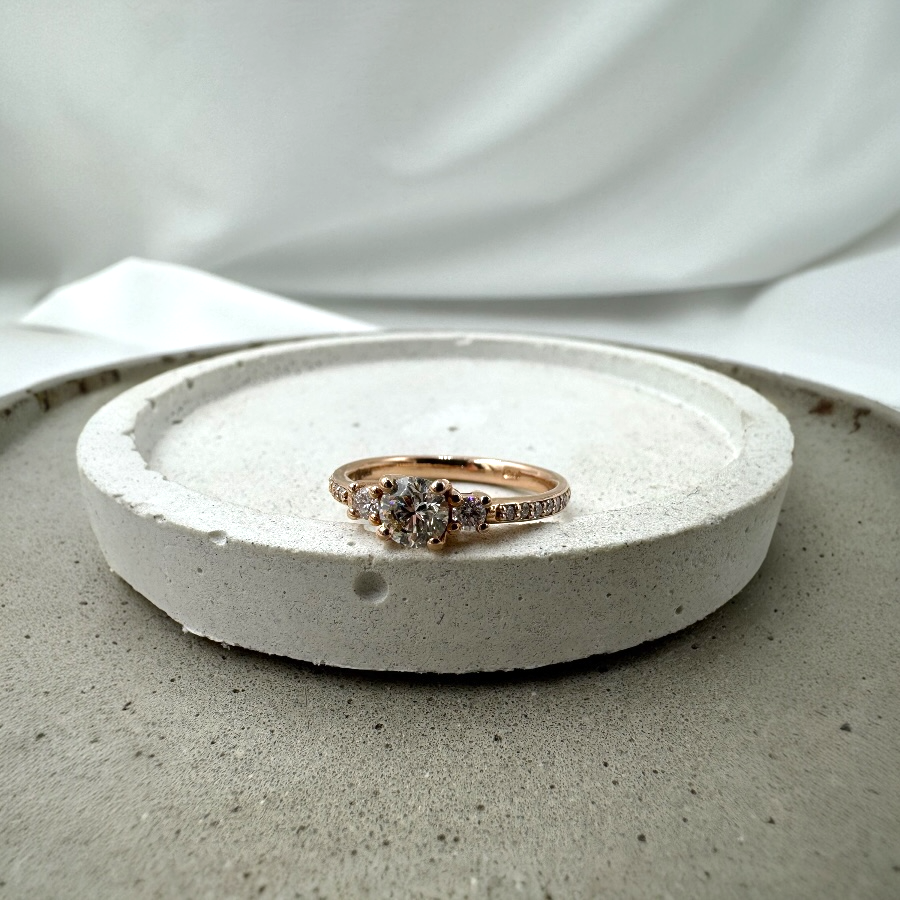 Pierścionek Zaręczynowy z Diamentem 0.50ct
