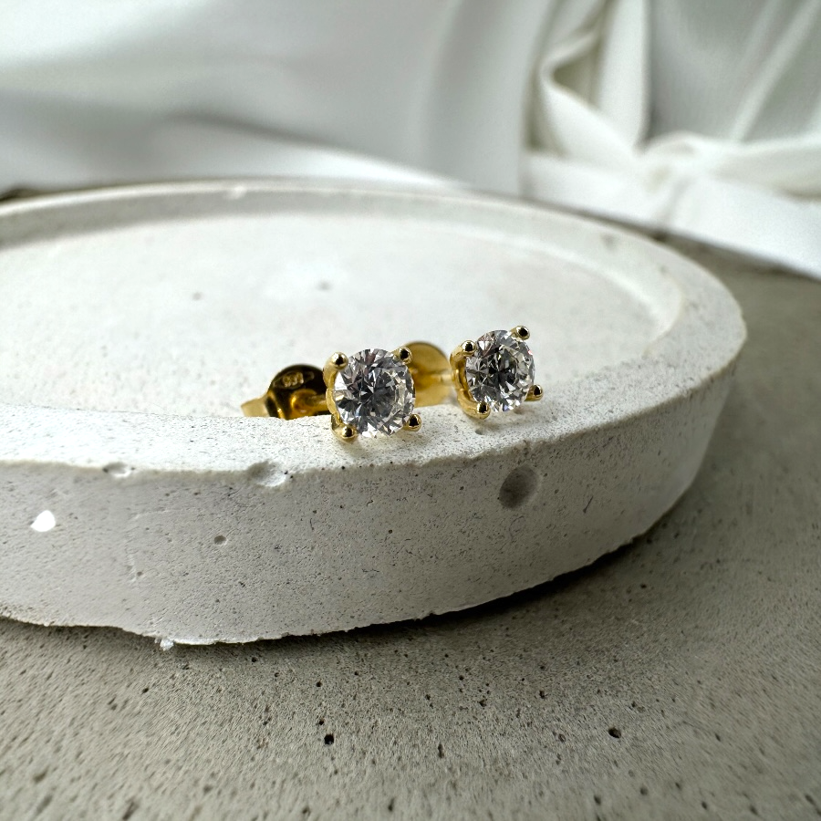 Kolczyki z Diamentami 2x0.25ct