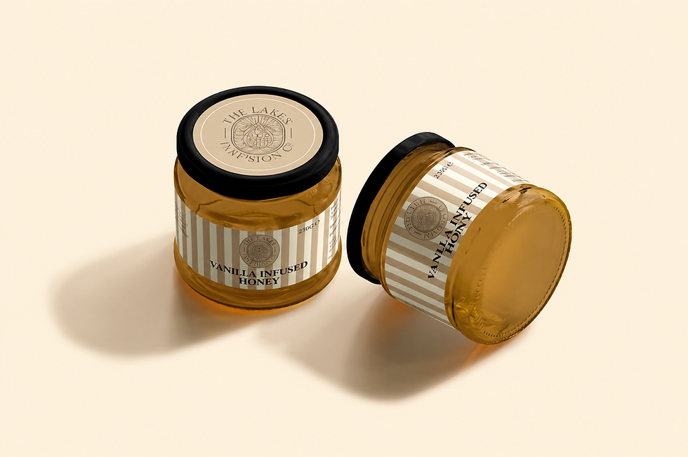 Vanilla Infused Honey Jar