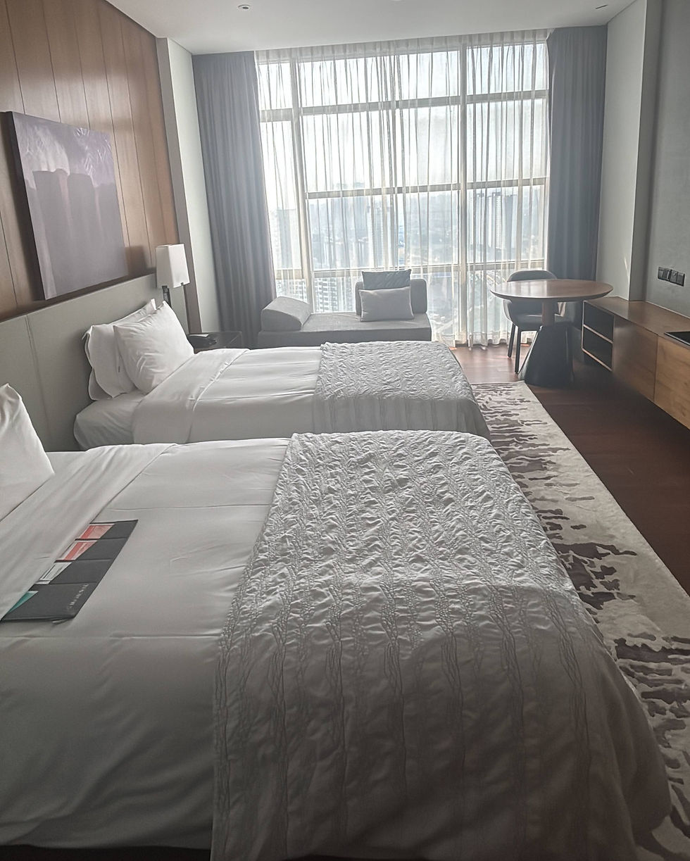 マレーシア渡航後、会社が用意してくれた2週間滞在のホテルの部屋