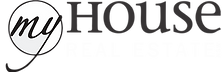 Logo of My House Real Estate NSW featuring the company name in a bold, modern font.
