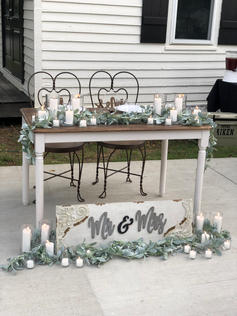 Candles in Glass Hurricanes