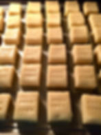 Shortbread in the oven