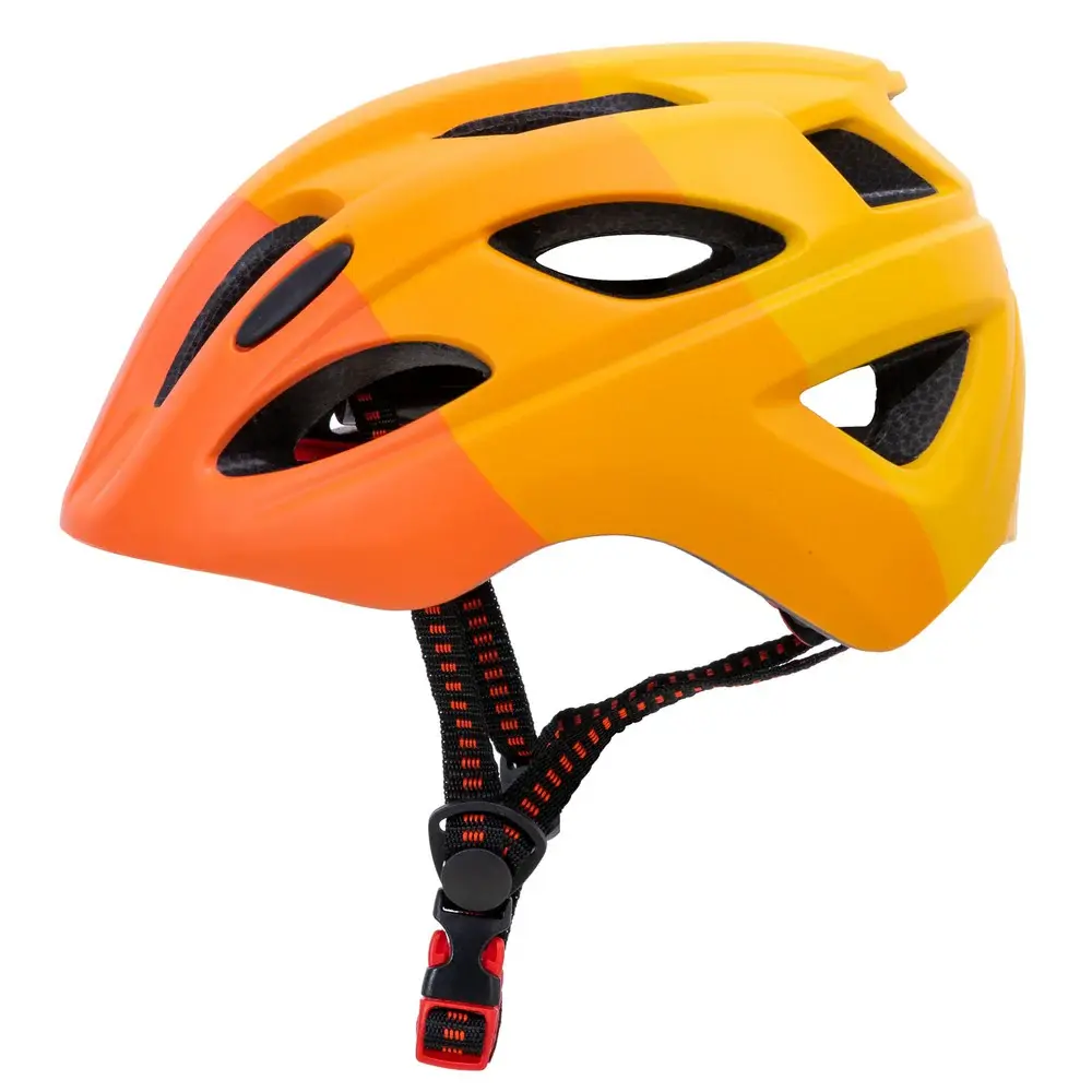 Adjustable Bike Helmet, Orange (Medium)