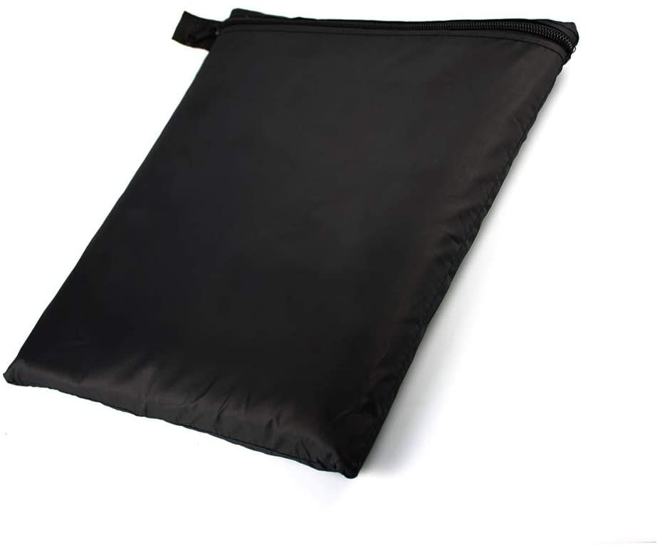 Miniature : Housse de Chaise Longue Imperméable Housse Bain de Soleil Tissu Oxford 420D Noir