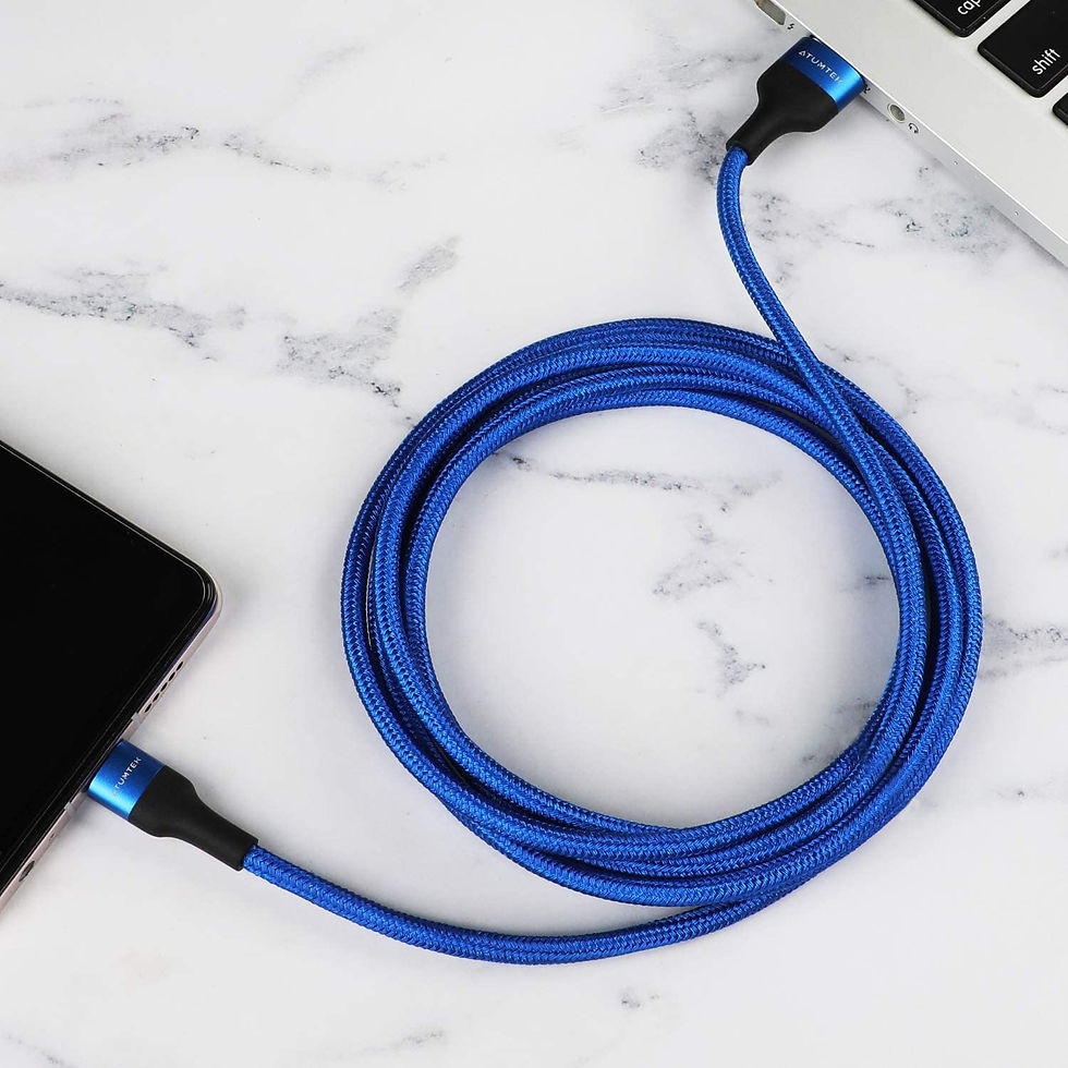 Miniature : Câble USB Type C [2 Pack, 1M/3.3ft] Câble USB A 2.0 vers USB-C en Nylon Tressé p