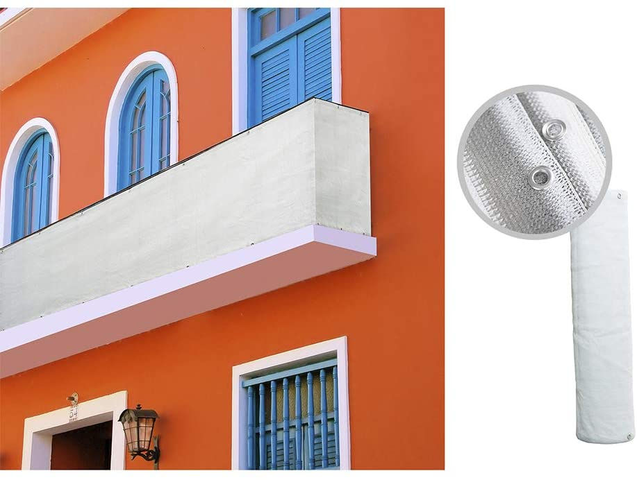 Miniature : Brise-vue pour balcon - En polyéthylène haute densité - Étanche - Protection con