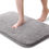 Miniature : Tapis de Bain Absorbant Antidérapant Tapis de Douche Microfibre Doux Lavable en
