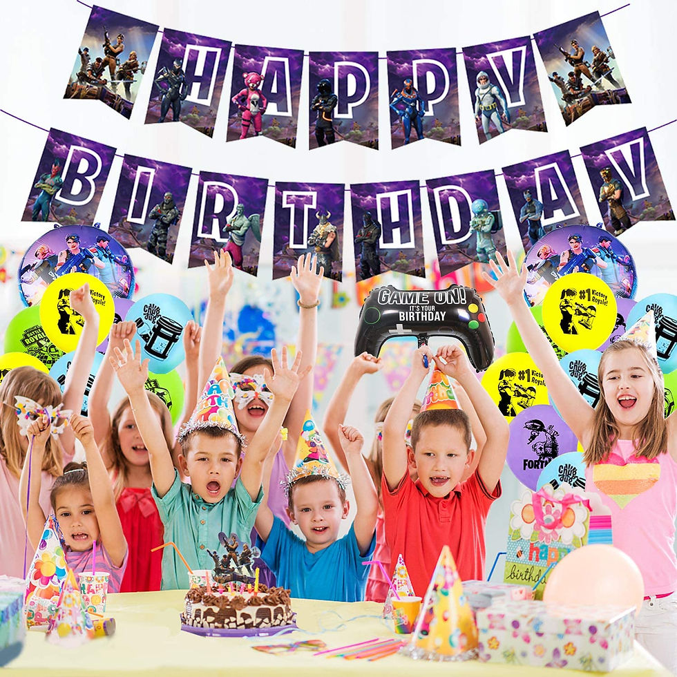 Miniature : 23 PCs Fournitures de fête d'anniversaire pour Les Amateurs de Jeux, Décorations