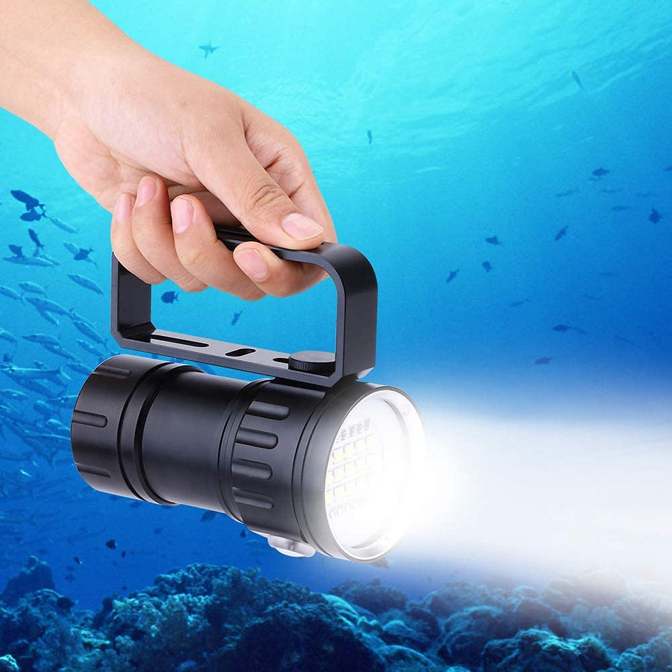 Miniature : Lampe de poche extérieure-IPX8 18000lm 500M lampe de poche lampe étanche lumière