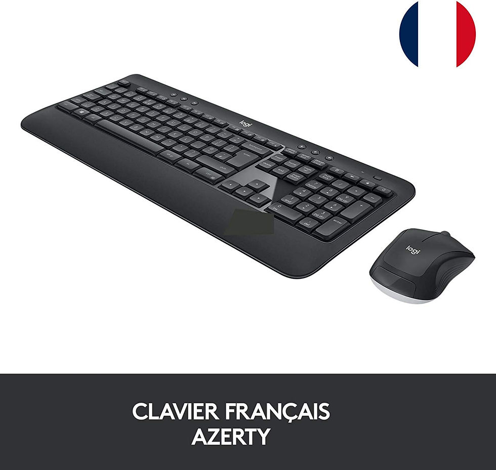 Logitech MK540 Combo Clavier et Souris sans Fil Windows, Connexion 2.4 GHz avec
