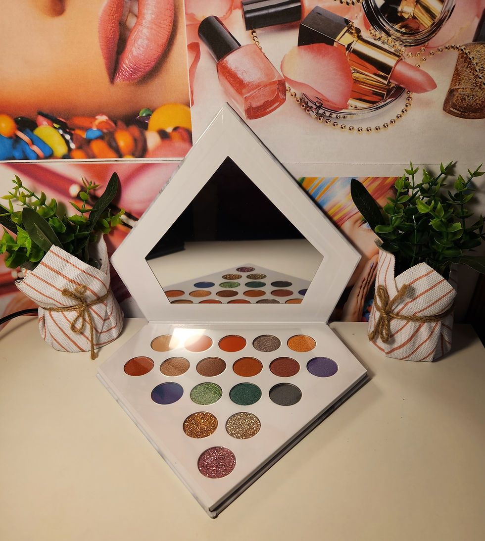 Thumbnail: 18 - Color Diamond DIY Eyeshadow Palette - White