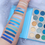 Thumbnail: 15 Color Eyeshadow Palette - Blue
