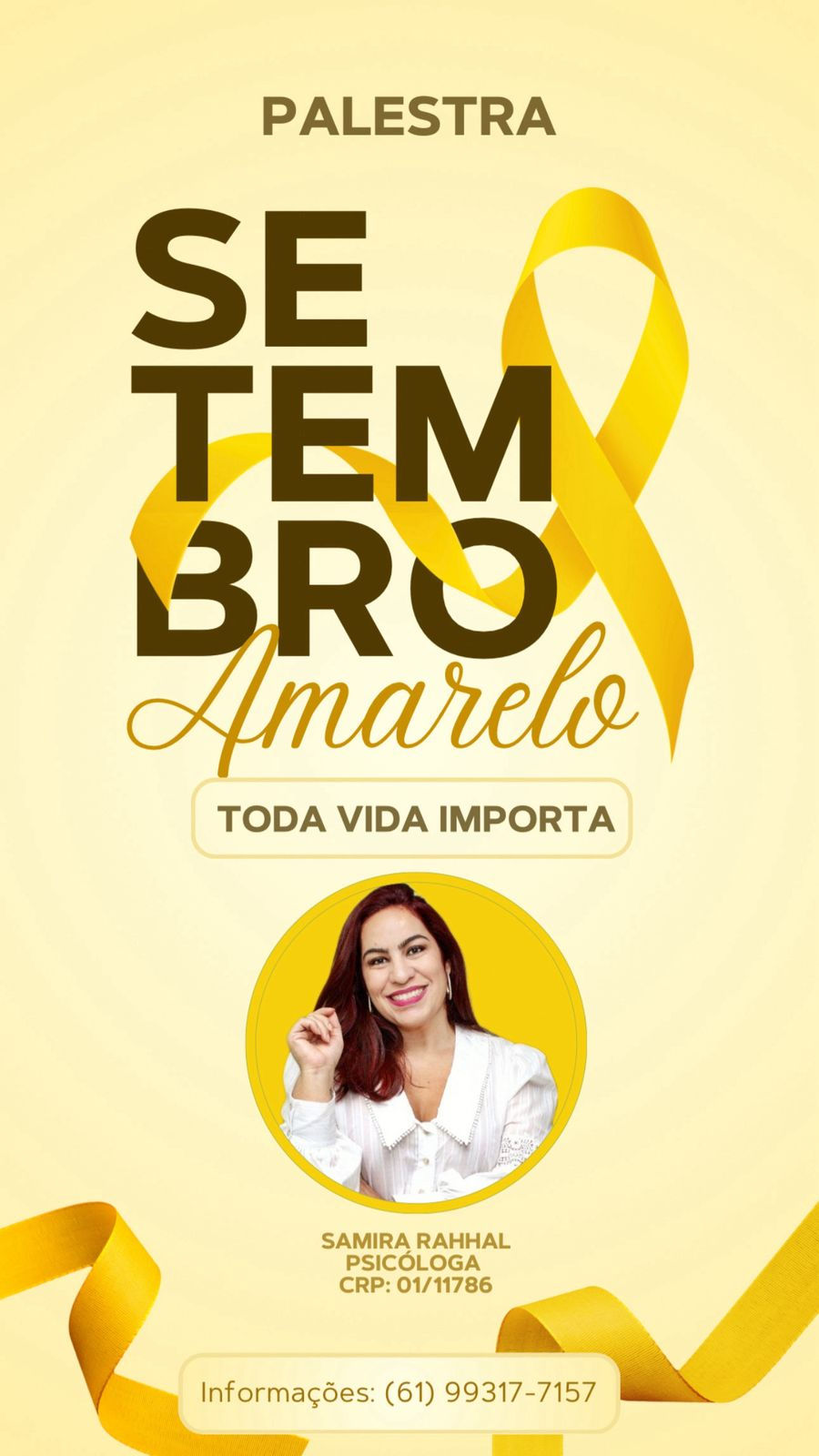 Setembro Amarelo nos Condomínios