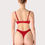 Miniature : Blossom Balcony Bra Burgundy set