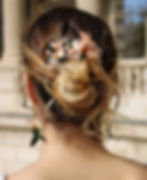 Peigne fleurs séchées et stabilisées modèle Valentine