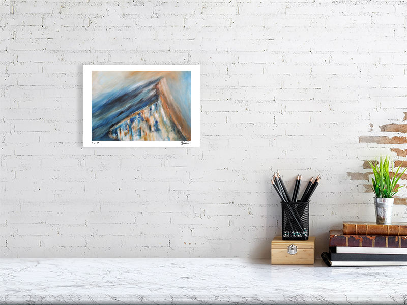 Thumbnail: Blencathra Painting. Lake District impressionist mountain landscape paintings. Limited edition fine art print