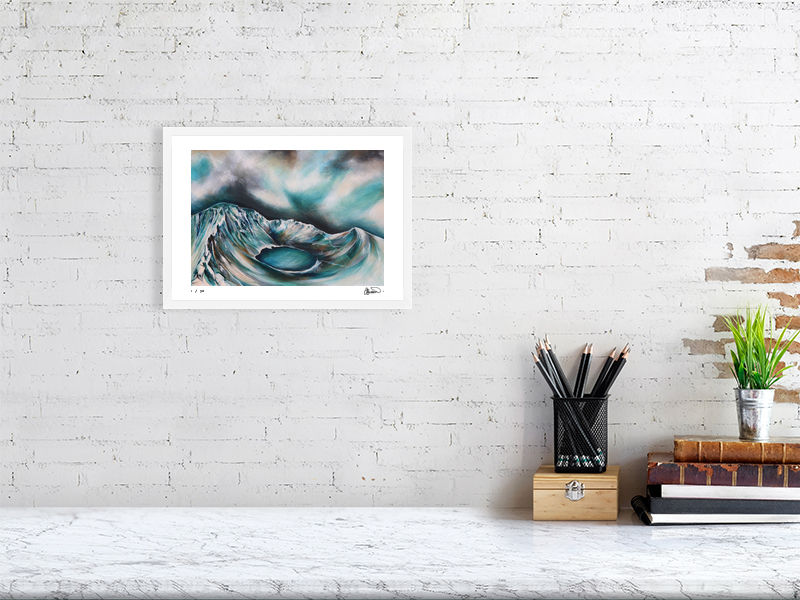 Thumbnail: Helvellyn Painting. Lake District impressionist mountain landscape paintings. Limited edition fine art print