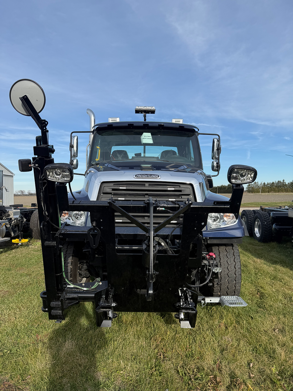 West Elgin Truck Completion at Saxons Manufacturing Company