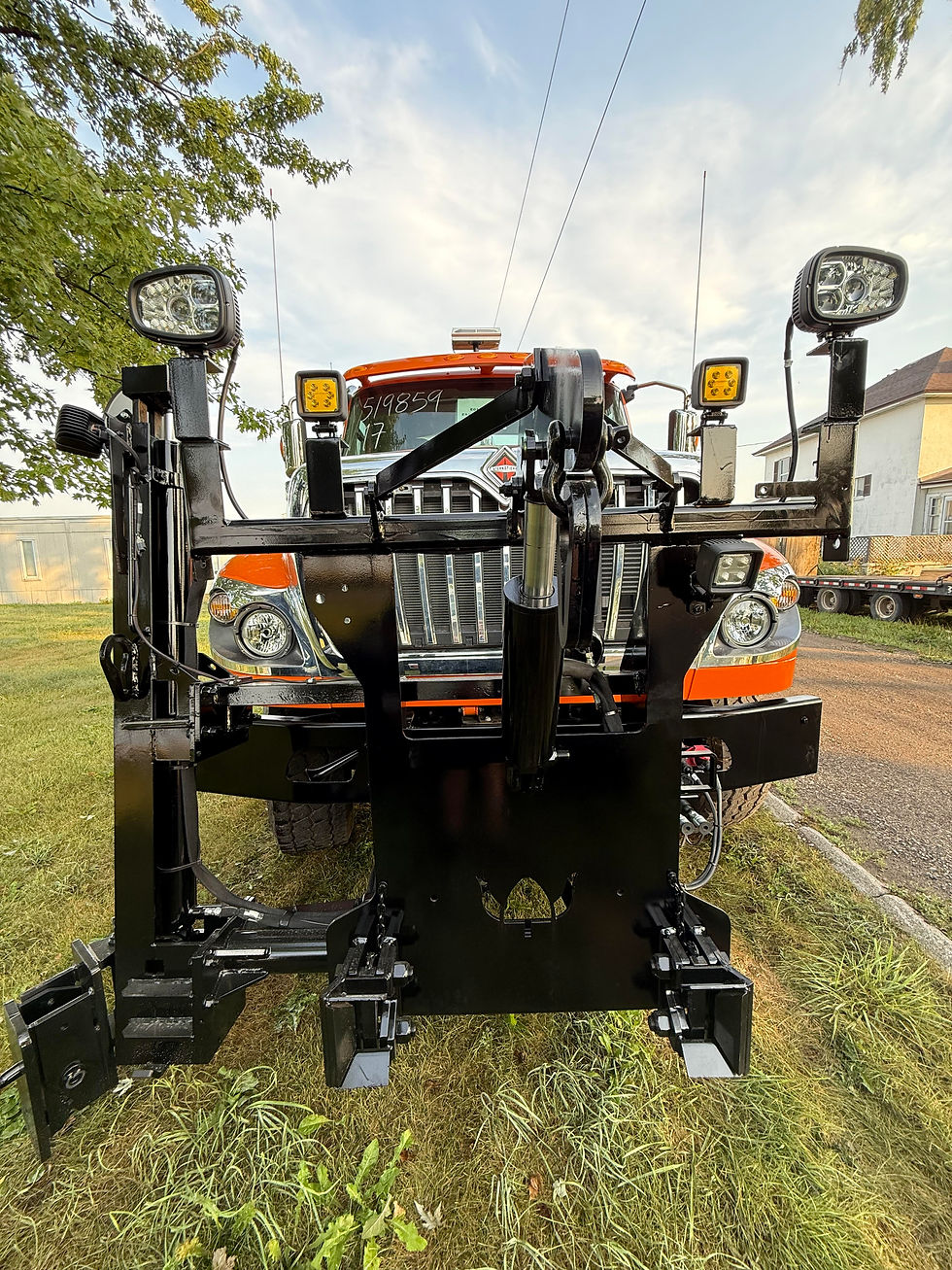 Essex #2 Truck Completion at Saxons Manufacturing Company