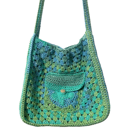 Granny Square Purse | DestinyCrochetz