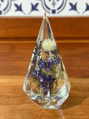 Handmade dried flower bouquet