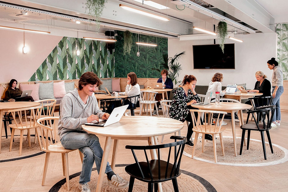 LED40 Pendant Lamps at Coworking Space in Paris