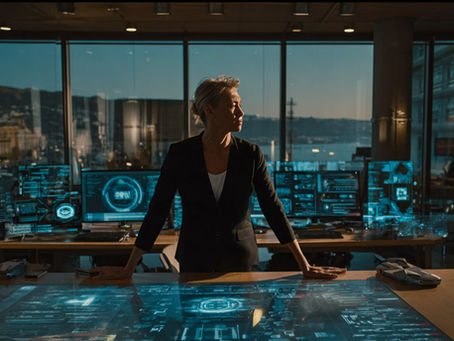 Executive shaping the AI future