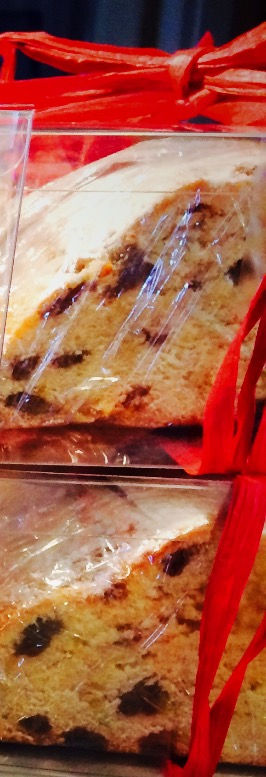 Thumbnail: Christstollen with Marzipan pieces