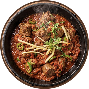 Chicken Seekh Kabab Karahi