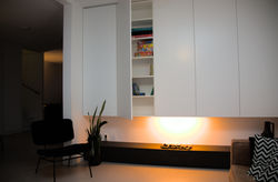 Haardmeubel/boekenkast
