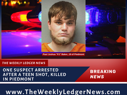 BREAKING: One Suspect Arrested after a Teen Shot, Killed in Piedmont
