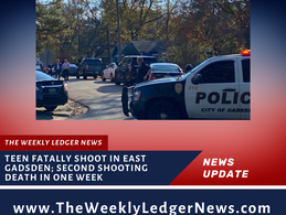 Teen Fatally Shoot in East Gadsden; Second Shooting Death in One Week