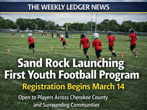 Sand Rock Launching First-Ever Youth Football Program; Registration Begins March 14