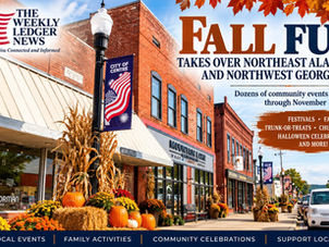 Fall Fun Takes Over Northeast Alabama and Northwest Georgia: Dozens of Community Events Planned Through November