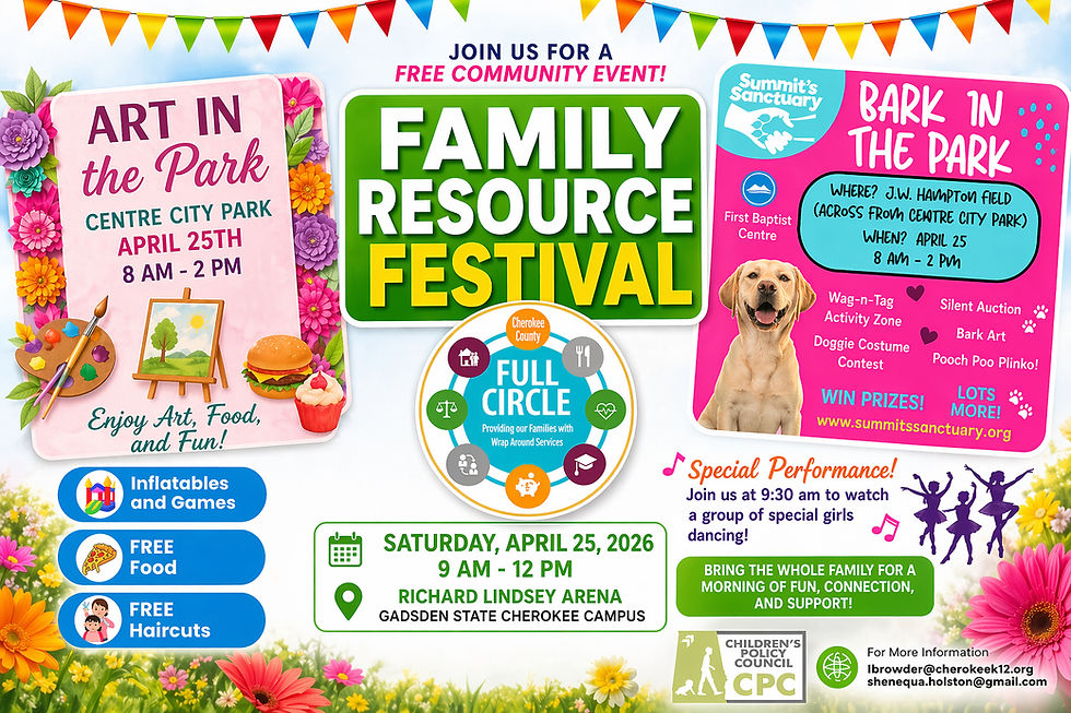 A Day for the Community: Family Resource Festival, Art in the Park, and Bark in the Park All Set for Saturday