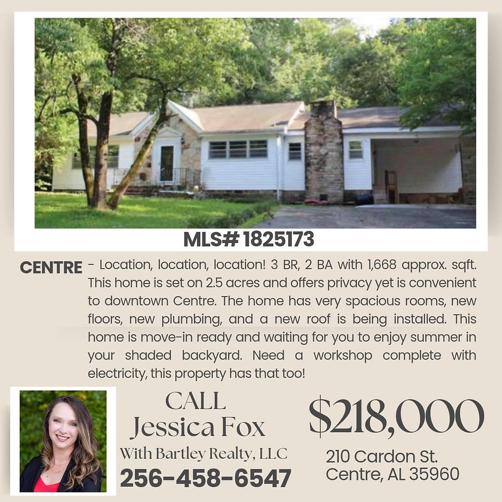 Say Yes to the Address with Jessica Fox, Realtor with Bartley Realty