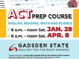 ACT Prep Course at Gadsden State Community College