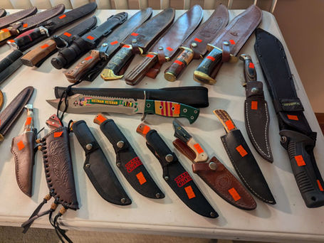 50% off Saturday! Living Estate Sale! 303 Old Pomona Rd June 29th.... 9am to 4pm Tools, Decor, Knives, Collectibles, Household and Yard Decor!