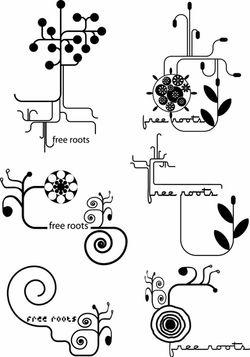 ▲ Free roots logo ▲