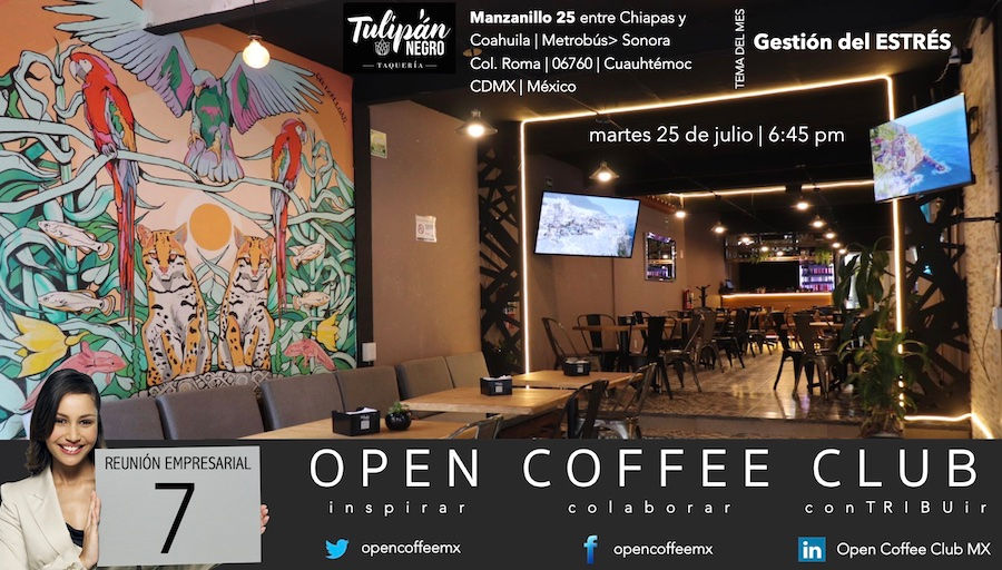 7a reunión Open Coffee Club CDMX