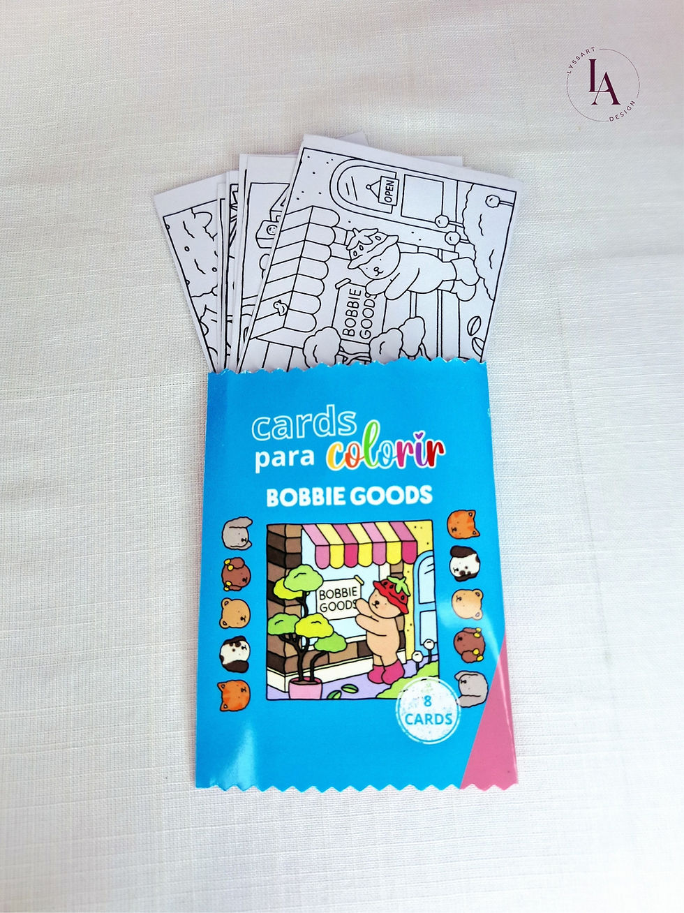 Miniatura: Arquivo Cards para Colorir 'Bobbie Goods' - Lyssart