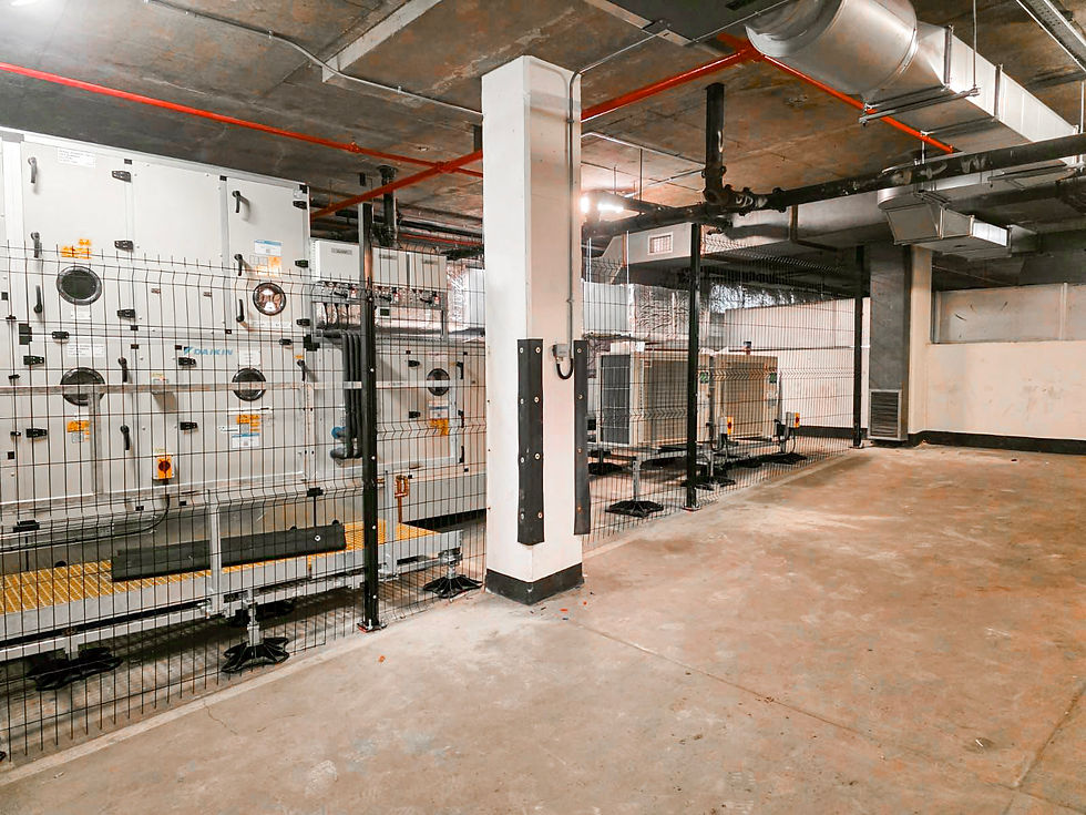 Plant Room Fencing - Bromley