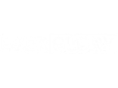 Even Glory text logo on a black background, Shoplaty.