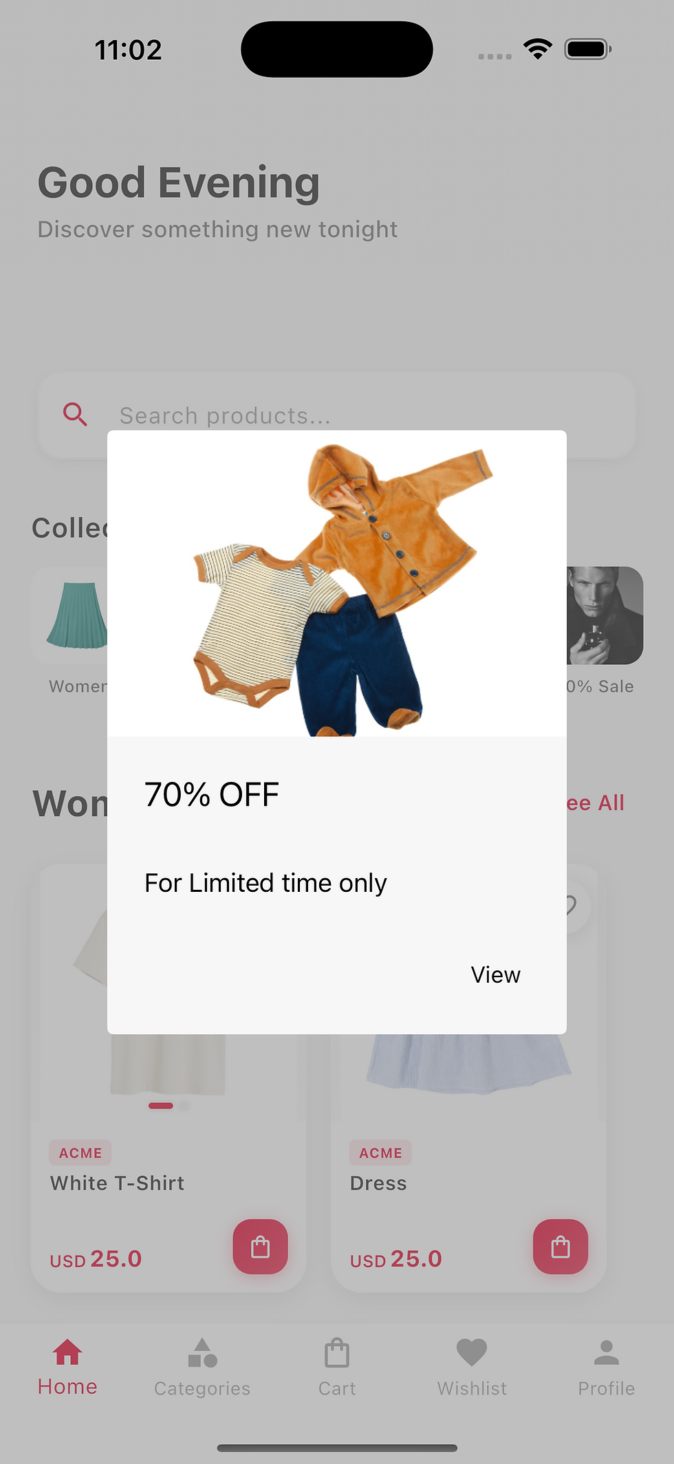 70% OFF For Limited time only, view clothing sale with matching outfit.