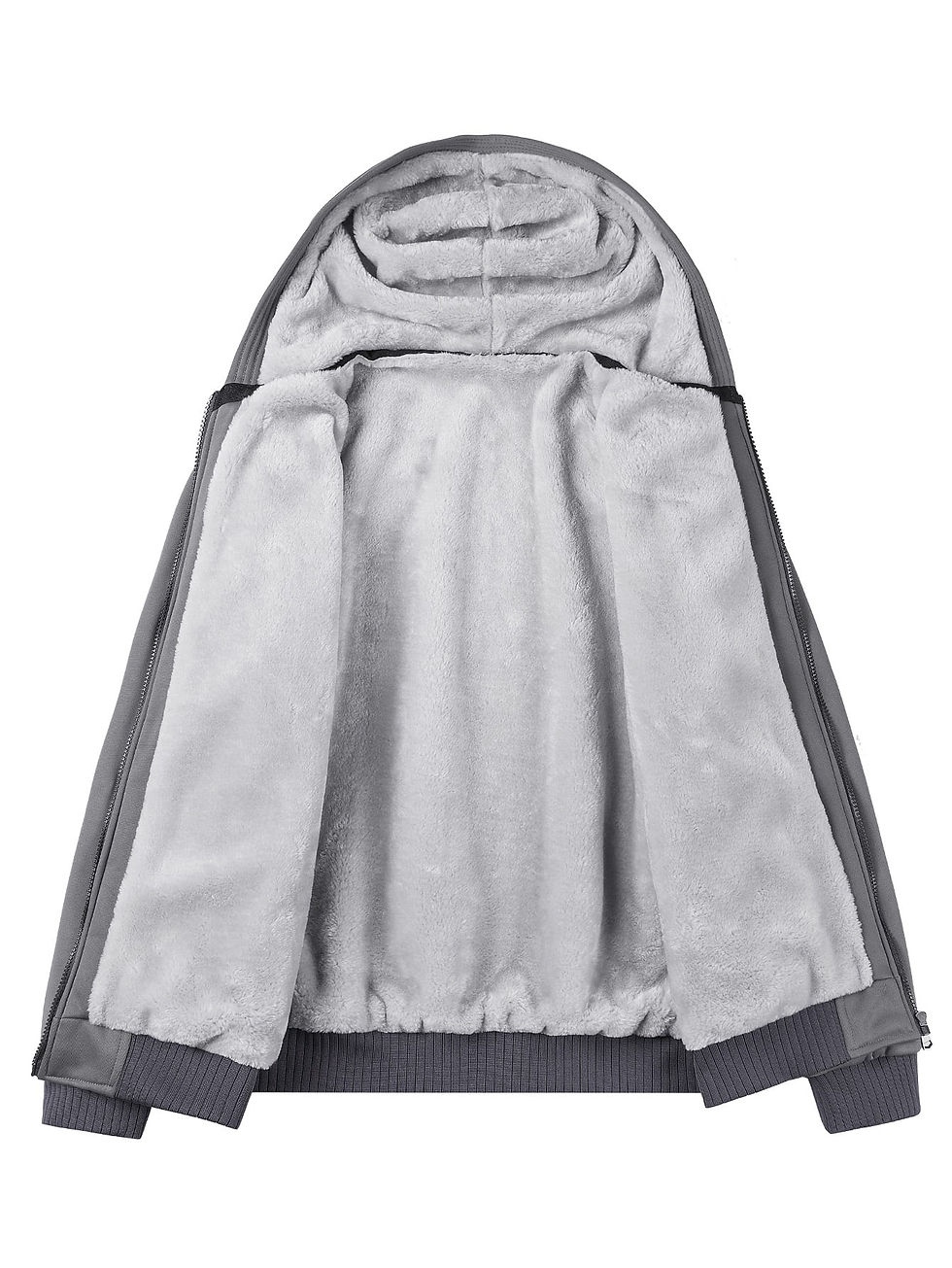 Thumbnail: Manfinity Homme Männer Jacke mit Reißverschluss, Thermal Futter, Kapuze