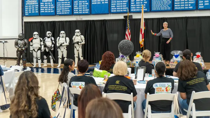 A powerful event by the Early Learning Coalition of Palm Beach County, bringing
together childcare providers, teachers, and parents to share resources, gain education,
and inspire advocacy for early childhood learning.