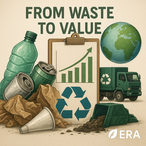 🌍 De la Basura al Valor: Estrategias Innovadoras para la Gestión de Residuos Empresariales