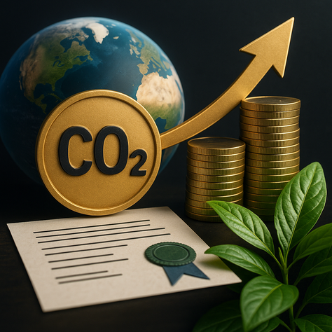 🌎 Créditos de Carbono: La Nueva Moneda del Valor Ambiental